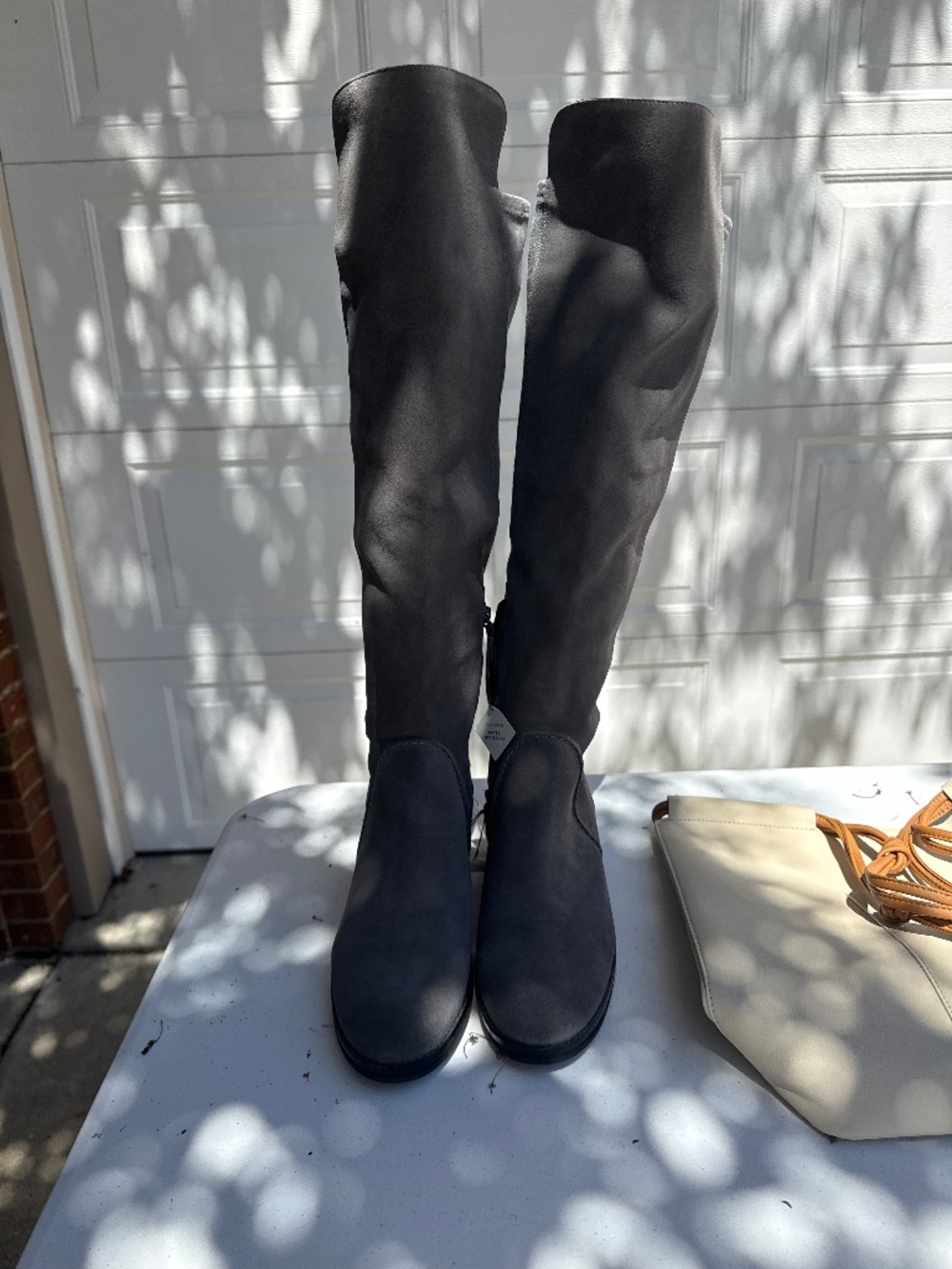 Cole Haan knee high boots never worn